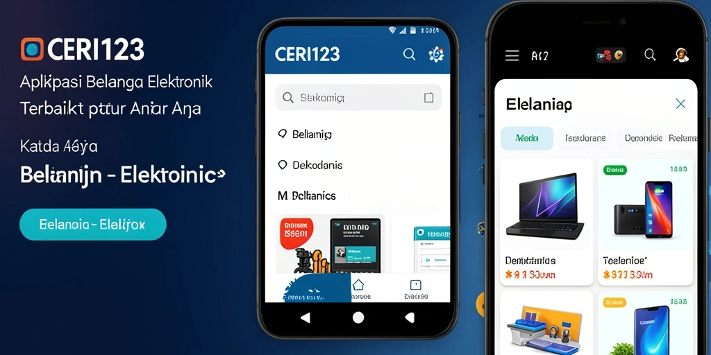 Tampilan antarmuka CERI123 yang menarik dan fungsional.