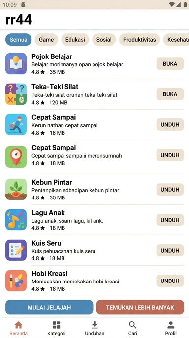 Temukan Aplikasi Populer dan Kanal Uji di rr44 — Pusat Akses Terpercaya